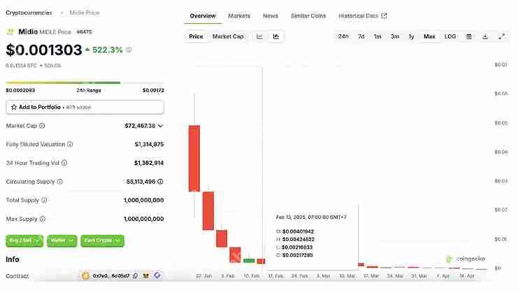 什么是Midle (MIDLE) 加密货币？MIDLE价格预测与分析